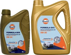 Моторна олива Gulf Formula GVX 5W-30 синтетична Моторна олива Gulf Formula GVX 5W-30 синтетична