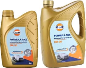 Моторна олива Gulf Formula RNX 5W-30 синтетична Моторна олива Gulf Formula RNX 5W-30 синтетична