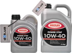Моторна олива Meguin Power Synt 10W-40 напівсинтетична Моторна олива Meguin Power Synt 10W-40 напівсинтетична