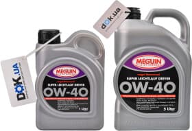 Моторное масло Meguin Super Leichtlauf Driver 0W-40 синтетическое Моторное масло Meguin Super Leichtlauf Driver 0W-40 синтетическое