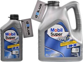 Моторное масло Mobil Super 2000 X1 5W-30 полусинтетическое Моторное масло Mobil Super 2000 X1 5W-30 полусинтетическое