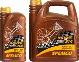 Моторна олива Pemco iDrive 214 10W-40 напівсинтетична Моторна олива Pemco iDrive 214 10W-40 напівсинтетична