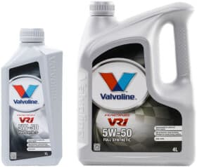 Моторное масло Valvoline VR1 Racing 5W-50 синтетическое Моторное масло Valvoline VR1 Racing 5W-50 синтетическое