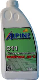 Готовый антифриз Alpine Ready Mix G11 зеленый -36 °C Готовый антифриз Alpine Ready Mix G11 зеленый -36 °C