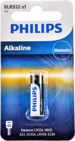 Батарейка Philips Minicells Alkaline 8LR932/01B A23 12 V 1 шт Батарейка Philips Minicells Alkaline 8LR932/01B A23 12 V 1 шт
