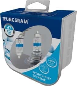 Автолампа Tungsram Sportlight Extreme H7 PX26d 55 W прозоро-блакитна 58520SUP2PL Автолампа Tungsram Sportlight Extreme H7 PX26d 55 W прозоро-блакитна 58520SUP2PL