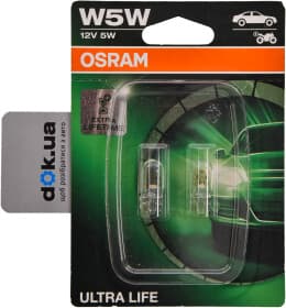 Лампа указателя поворотов Osram 2825ULT-02B Лампа указателя поворотов Osram 2825ULT-02B