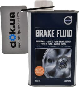 Тормозная жидкость Volvo Brake Fluid DOT 4 Тормозная жидкость Volvo Brake Fluid DOT 4