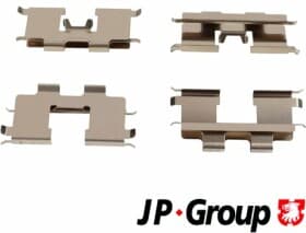 Компоненти дискових гальмівних колодок Компоненти дискових гальмівних колодок