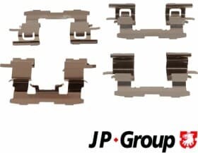 Компоненти дискових гальмівних колодок Компоненти дискових гальмівних колодок