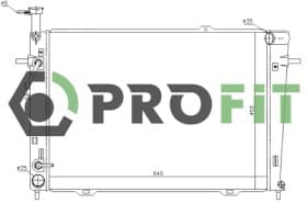 Радіатор охолодження двигуна Радіатор охолодження двигуна