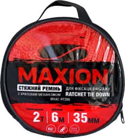 Стяжной ремень Maxion 2 т 6 м МXAC-RT206 Стяжной ремень Maxion 2 т 6 м МXAC-RT206