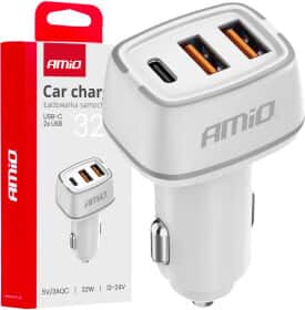 USB зарядка в авто Amio 03890 USB зарядка в авто Amio 03890