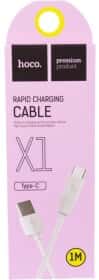 Кабель Hoco X1 X1TYPEC1MWHITE USB - type-C 1 м Кабель Hoco X1 X1TYPEC1MWHITE USB - type-C 1 м