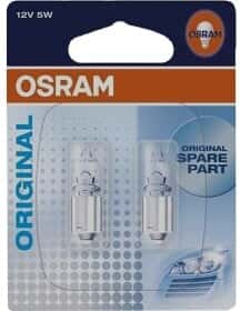 Автолампа Osram Original H5W BA9s 5 W прозрачная 64111-02B Автолампа Osram Original H5W BA9s 5 W прозрачная 64111-02B