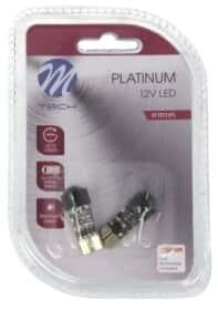 Автолампа M-TECH Platinum W5W W2,1x9,5d 2,5 W TULB805W Автолампа M-TECH Platinum W5W W2,1x9,5d 2,5 W TULB805W