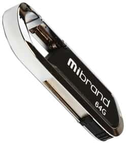 Флешка Mibrand Aligator 64 ГБ MI20AL64U7B Флешка Mibrand Aligator 64 ГБ MI20AL64U7B