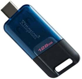 Флешка Kingston DataTraveler 80 M 128 ГБ Флешка Kingston DataTraveler 80 M 128 ГБ