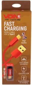 Кабель Voin CC-1101CRD USB - USB type-C 1 м Кабель Voin CC-1101CRD USB - USB type-C 1 м