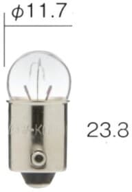 Автолампа KOITO G10 BA9s 1,5 W прозора 1255 Автолампа KOITO G10 BA9s 1,5 W прозора 1255