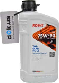 Трансмиссионное масло Rowe Hightec Topgear HC-LS GL-4 GL-5 GL-5 LS 75W-90 синтетическое Трансмиссионное масло Rowe Hightec Topgear HC-LS GL-4 GL-5 GL-5 LS 75W-90 синтетическое