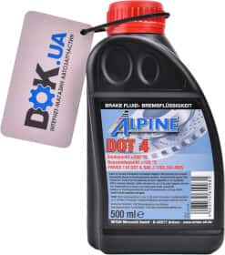 Тормозная жидкость Alpine DOT 4 Тормозная жидкость Alpine DOT 4