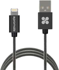Кабель Promate LINKMATE-LTF2-BLACK USB - Apple Lightning 2 м Кабель Promate LINKMATE-LTF2-BLACK USB - Apple Lightning 2 м