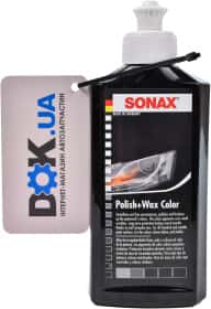 Цветной полироль для кузова Sonax Polish & Wax Color NanoPro черный Цветной полироль для кузова Sonax Polish & Wax Color NanoPro черный