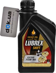 Трансмісійна олива Lubrex Shift Extra GL-4 / 5 75W-90 мінеральна Трансмісійна олива Lubrex Shift Extra GL-4 / 5 75W-90 мінеральна