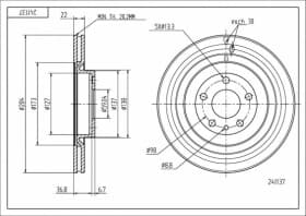 Гальмівний диск Гальмівний диск