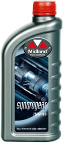 Трансмісійна олива Midland Synqrogear GL-4 75W-80 синтетична Трансмісійна олива Midland Synqrogear GL-4 75W-80 синтетична