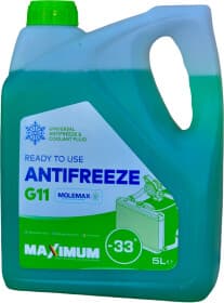 Готовый антифриз Maximum Anti-Freeze G11 зеленый -33 °C Готовый антифриз Maximum Anti-Freeze G11 зеленый -33 °C