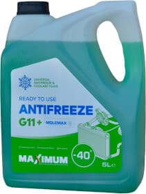Готовый антифриз Maximum Anti-Freeze G11+ зеленый -40 °C Готовый антифриз Maximum Anti-Freeze G11+ зеленый -40 °C