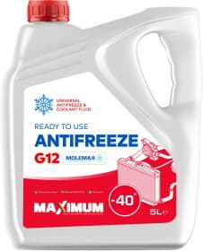 Готовый антифриз Maximum Anti-Freeze G12 красный -40 °C Готовый антифриз Maximum Anti-Freeze G12 красный -40 °C
