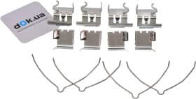 Компоненти дискових гальмівних колодок Компоненти дискових гальмівних колодок