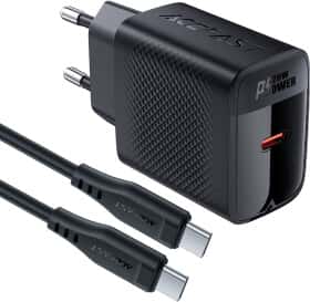 Сетевое зарядное устройство Acefast GaN 6974316280057 20 Вт Сетевое зарядное устройство Acefast GaN 6974316280057 20 Вт