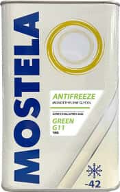 Готовий антифриз Mostela G11 зелений -42 °C Готовий антифриз Mostela G11 зелений -42 °C