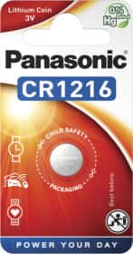Батарейка Panasonic CR1216EL/1B CR1216 3 V 1 шт Батарейка Panasonic CR1216EL/1B CR1216 3 V 1 шт