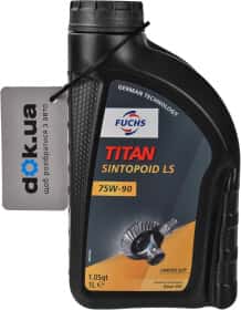 Трансмиссионное масло Fuchs Titan Sintopoid LS GL-4 GL-5 GL-5 LS 75W-90 Трансмиссионное масло Fuchs Titan Sintopoid LS GL-4 GL-5 GL-5 LS 75W-90