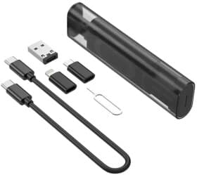 Кабель 4 в 1 Jellico USB - Apple Lightning - type-C - Micro USB B23 RL074751 0,3 м Кабель 4 в 1 Jellico USB - Apple Lightning - type-C - Micro USB B23 RL074751 0,3 м