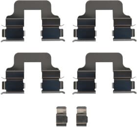 Комплектующие дисковых тормозных колодок Комплектующие дисковых тормозных колодок