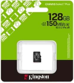 Карта пам’яті Kingston Canvas Select Plus MicroSD 128 ГБ Карта пам’яті Kingston Canvas Select Plus MicroSD 128 ГБ