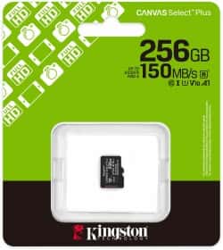 Карта пам’яті Kingston Canvas Select Plus MicroSD 256 ГБ Карта пам’яті Kingston Canvas Select Plus MicroSD 256 ГБ