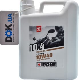 Моторное масло 4T Ipone 10.4 10W-40 полусинтетическое Моторное масло 4T Ipone 10.4 10W-40 полусинтетическое