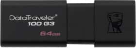 Флешка Kingston DataTraveler 100 G3 64 ГБ Флешка Kingston DataTraveler 100 G3 64 ГБ