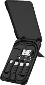 Кабель 4 в 1 Hoco USB - Apple Lightning - type-C - type-C - Micro USB U86 6931474724311 0,28 м Кабель 4 в 1 Hoco USB - Apple Lightning - type-C - type-C - Micro USB U86 6931474724311 0,28 м