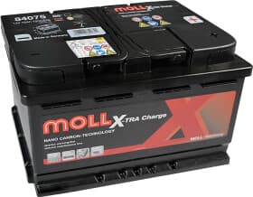 Акумулятор Moll 6 CT-75-R X-TRA Charge 84075 Акумулятор Moll 6 CT-75-R X-TRA Charge 84075