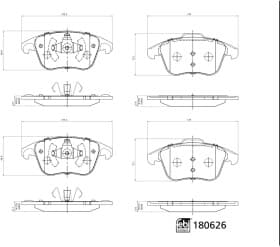 Тормозные колодки Тормозные колодки