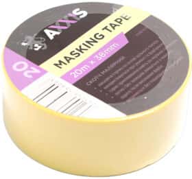 Малярный скотч Axxis Masking Tape MK918D-38 на бумажной основе 38 мм x 20 м Малярный скотч Axxis Masking Tape MK918D-38 на бумажной основе 38 мм x 20 м