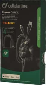 Кабель CellularLine Extreme TETRACABMFI2MK USB - Apple Lightning 2 м Кабель CellularLine Extreme TETRACABMFI2MK USB - Apple Lightning 2 м
